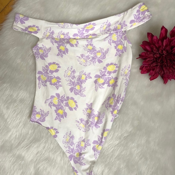 Free People So Much Off The Shoulder Bodysuit - Picture 4 of 7